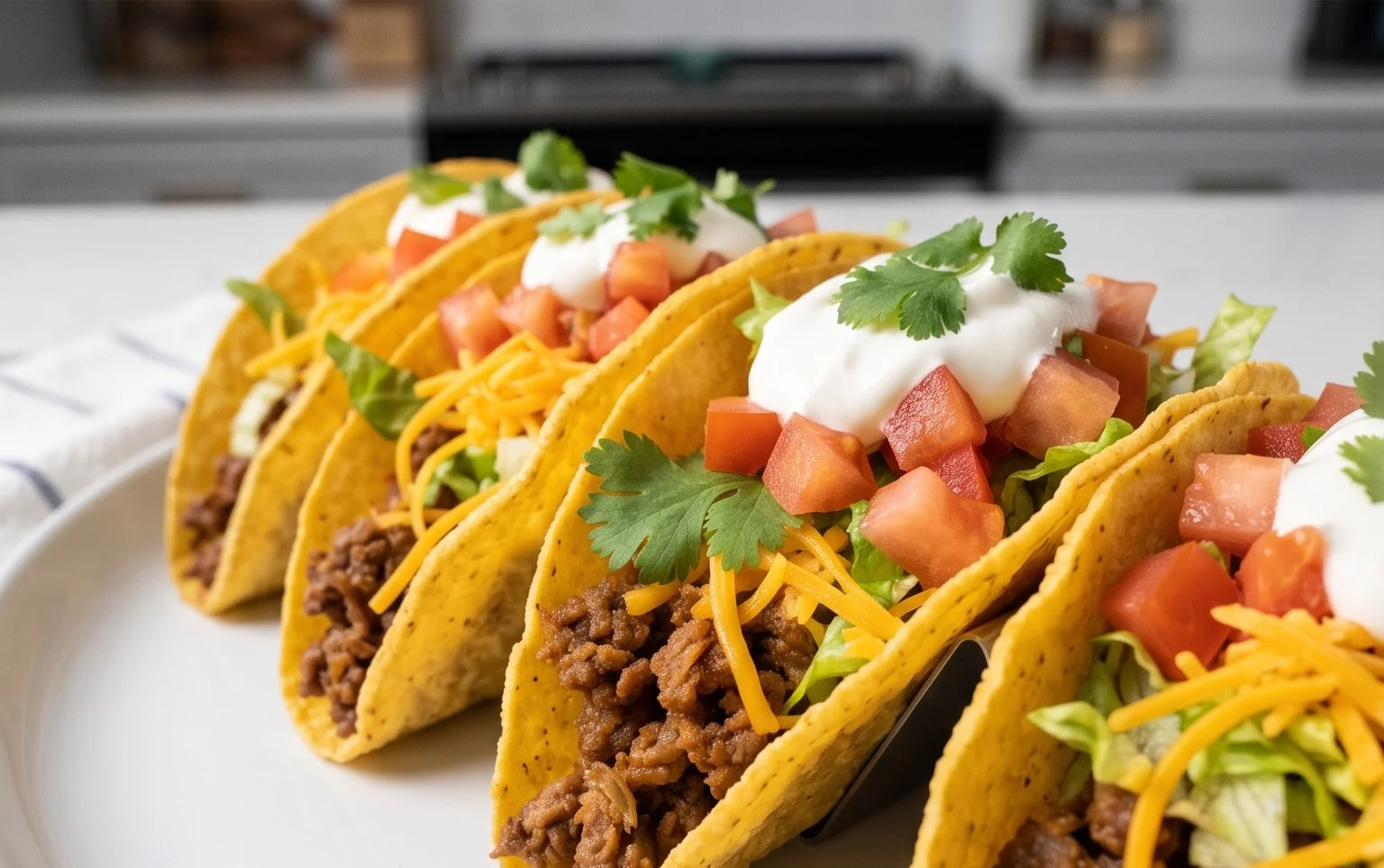 Crispy Ground Beef Tacos