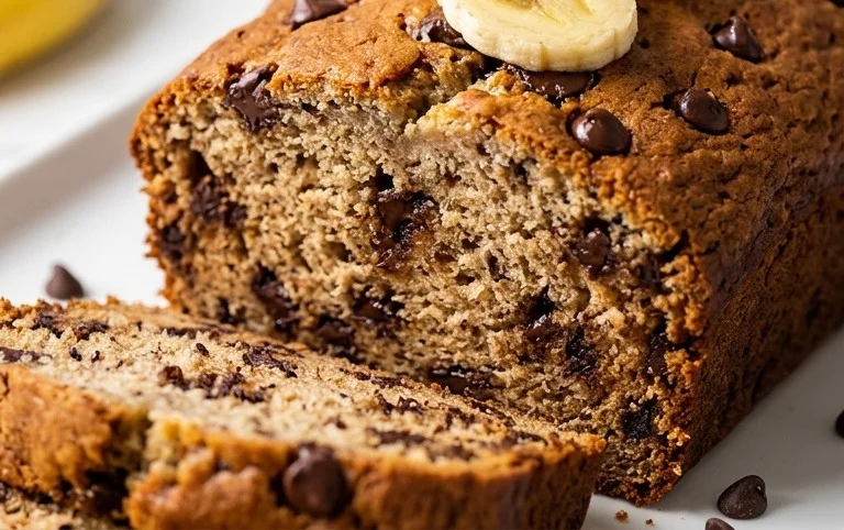 Easy Chocolate Chip Banana Bread