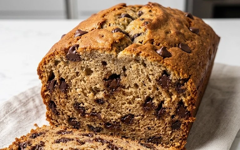 Easy Chocolate Chip Banana Bread
