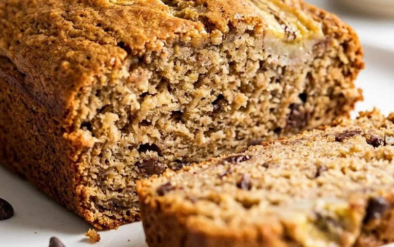 Healthy 5-Ingredient Flourless Banana Bread