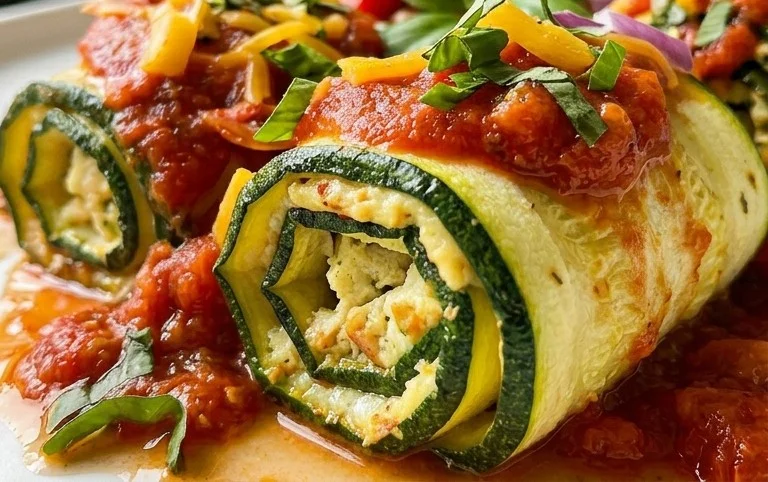 Vegan Zucchini Rollatini
