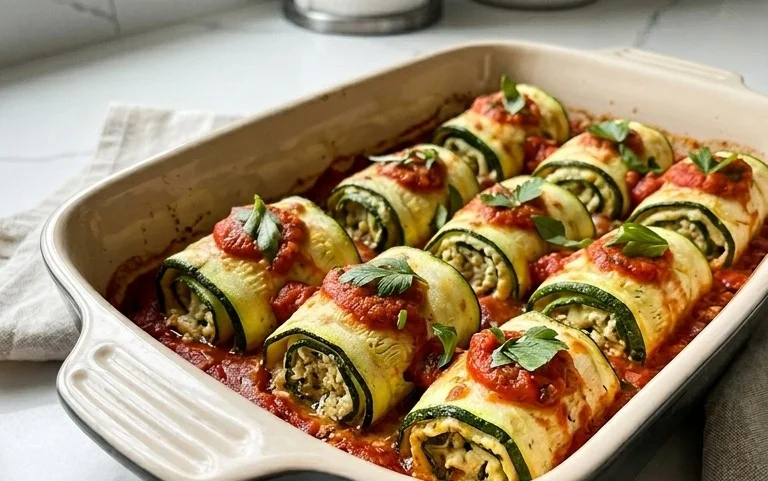 Vegan Zucchini Rollatini