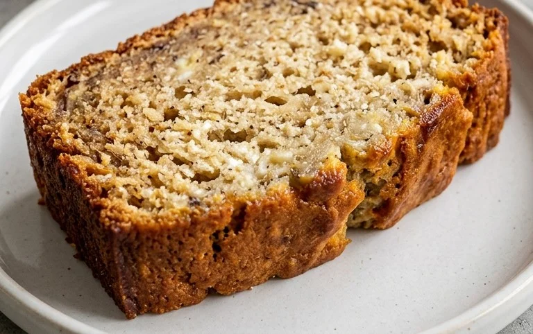 Cottage Cheese Banana Bread