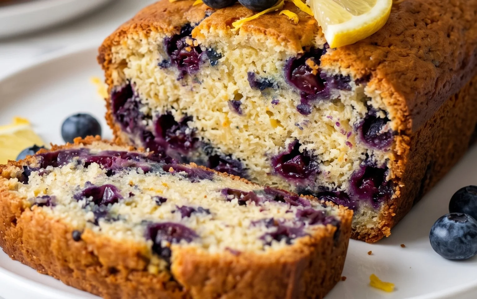 Blueberry and Lemon Loaf