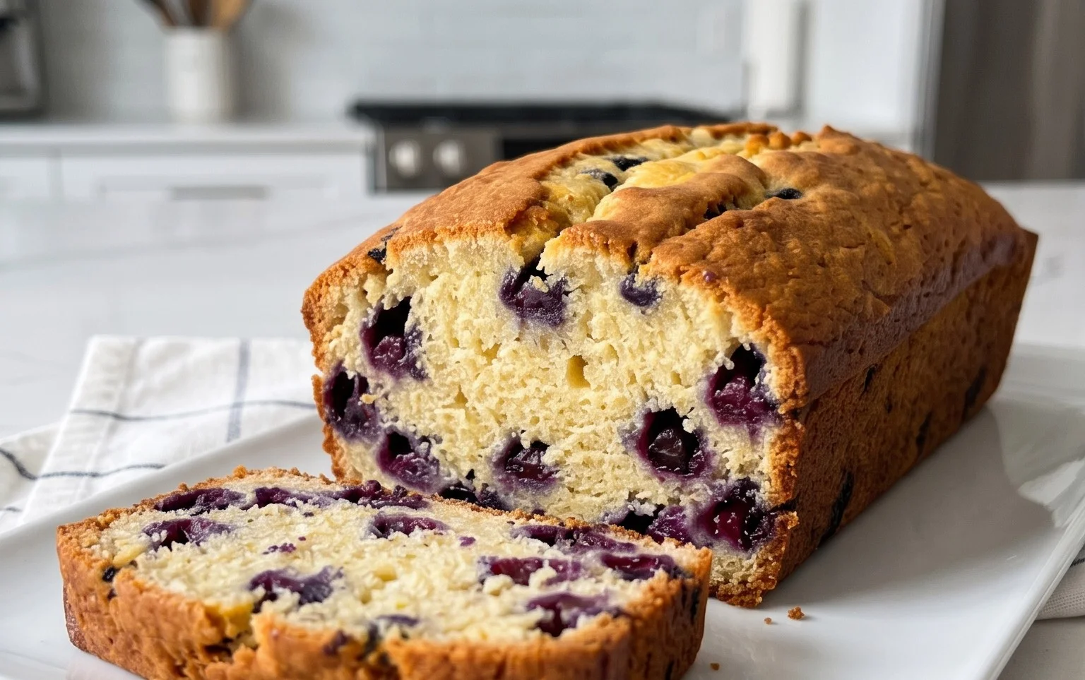 Blueberry and Lemon Loaf