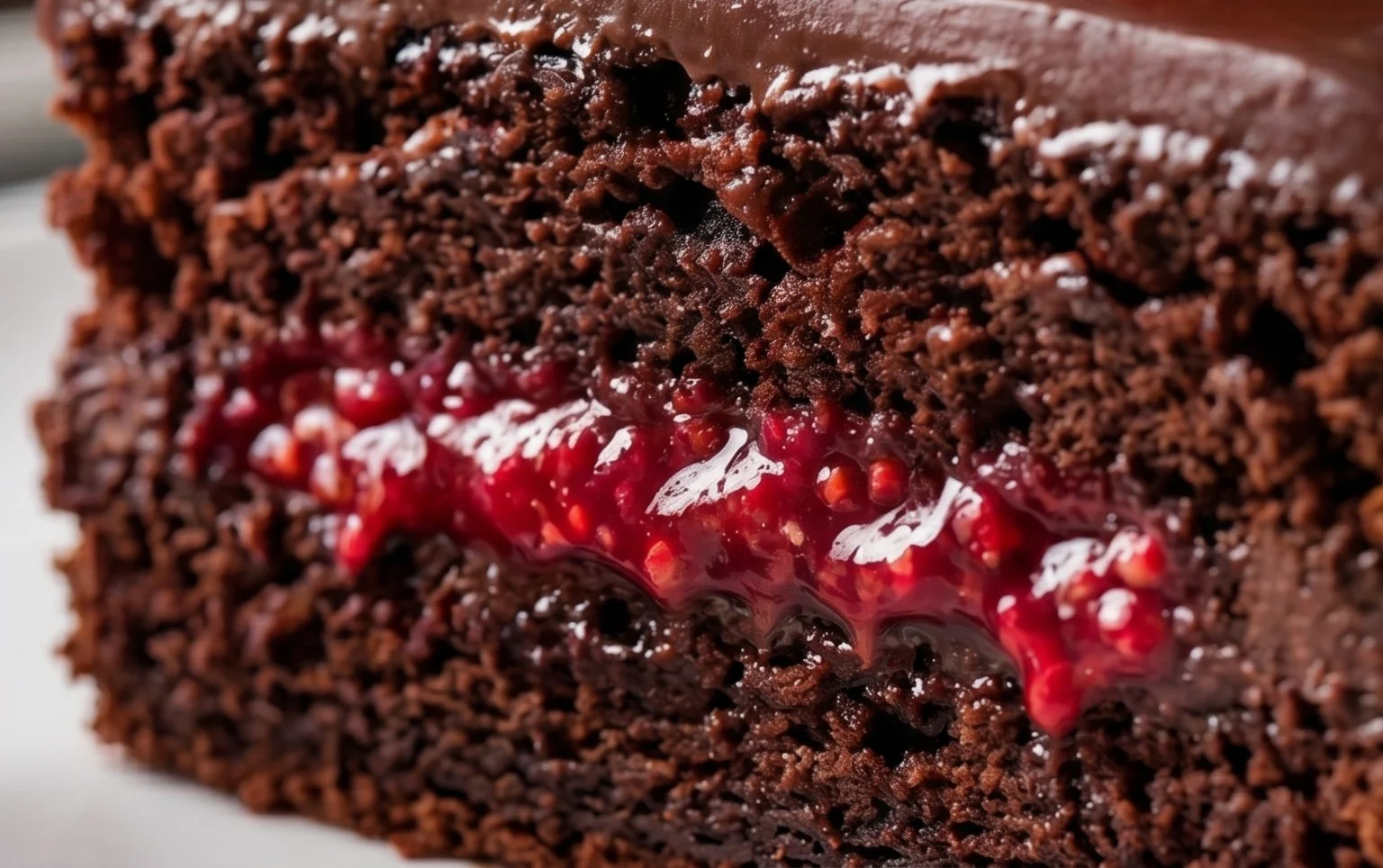 Chocolate Raspberry Cake