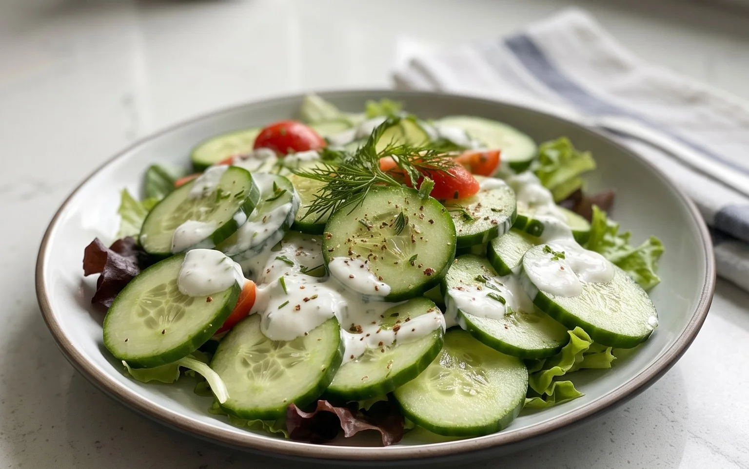 Cucumber Yogurt Salad