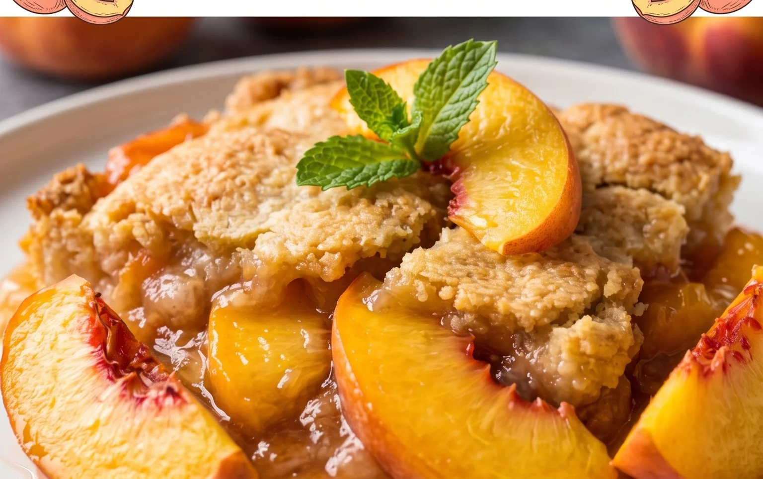 Fresh Peach Cobbler
