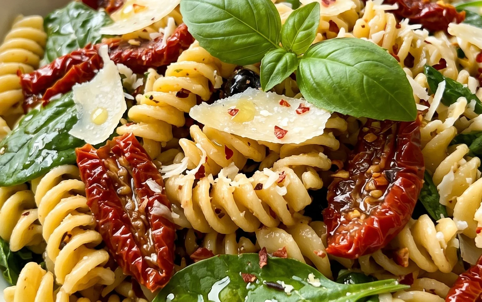 Sun Dried Tomato Pasta Salad