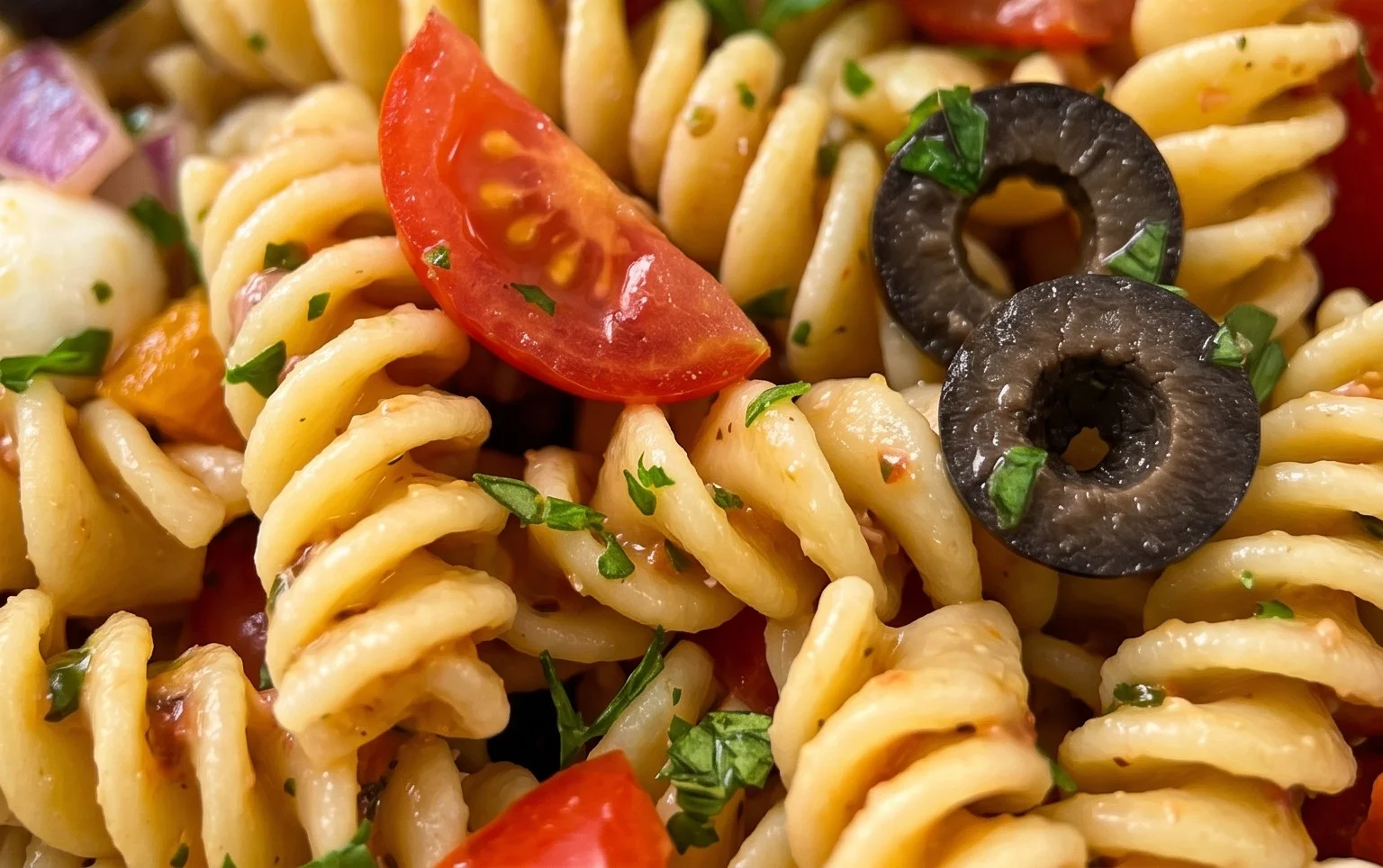 French Dressing Pasta Salad
