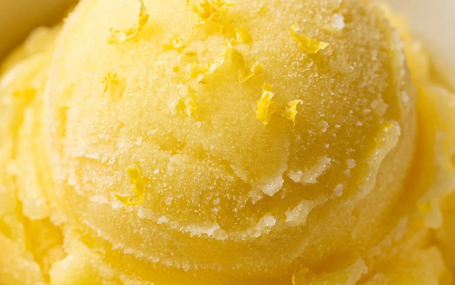 Lemon Sorbet