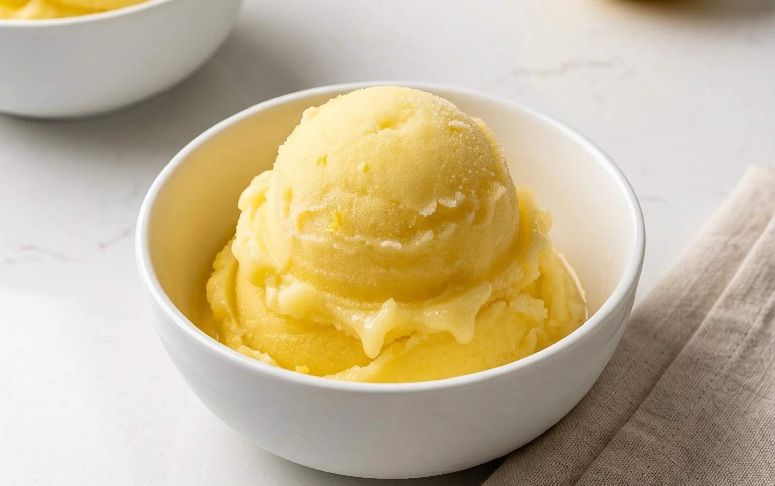 Lemon Sorbet