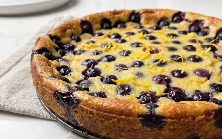 Lemon Blueberry Clafoutis