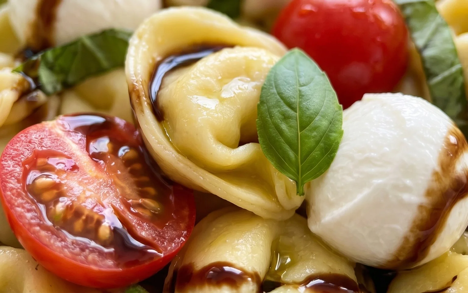 Tortellini Caprese Salad