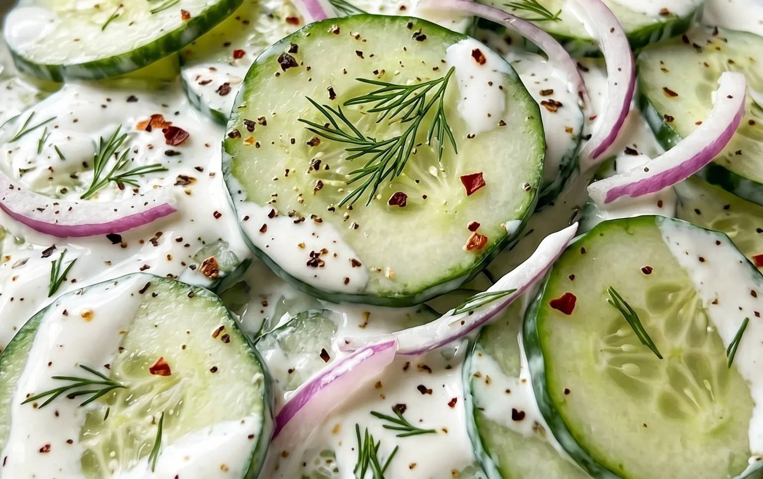 Polish Cucumber Salad