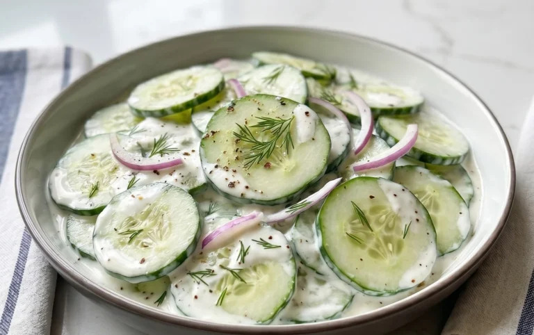 Polish Cucumber Salad