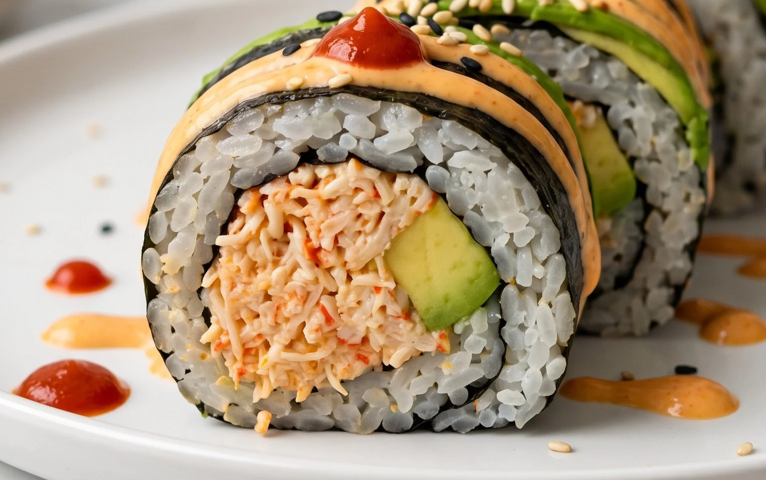 Kani Sushi (Spicy Crab Roll)