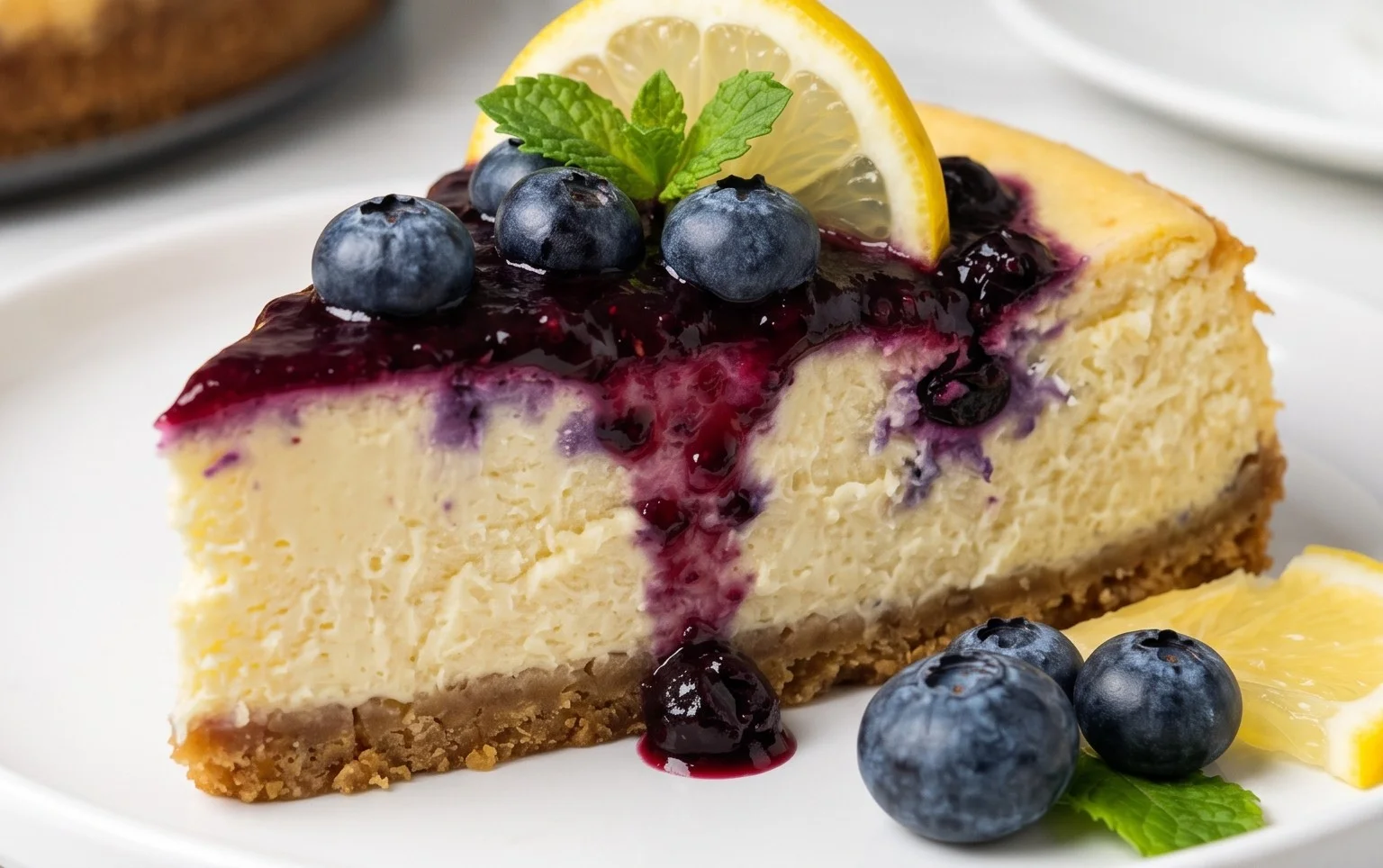 Lemon Blueberry Cheesecake