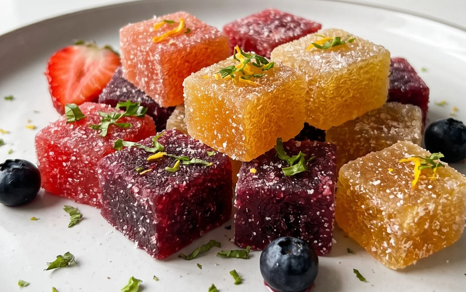 Homemade Pâtes de Fruits (no corn syrup)
