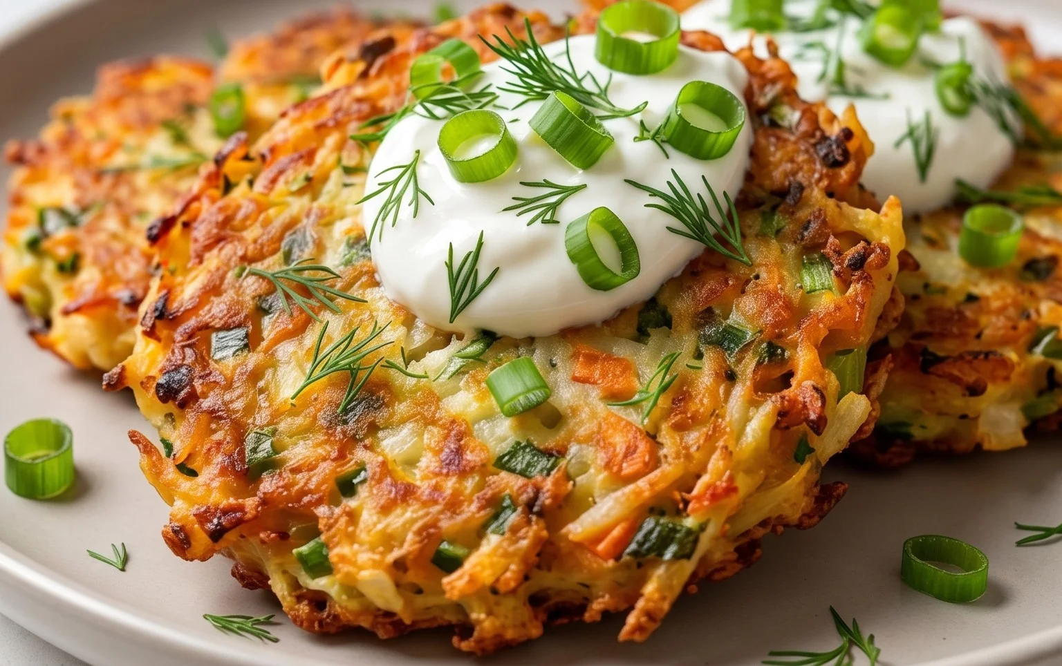 Vegetable Potato Fritters