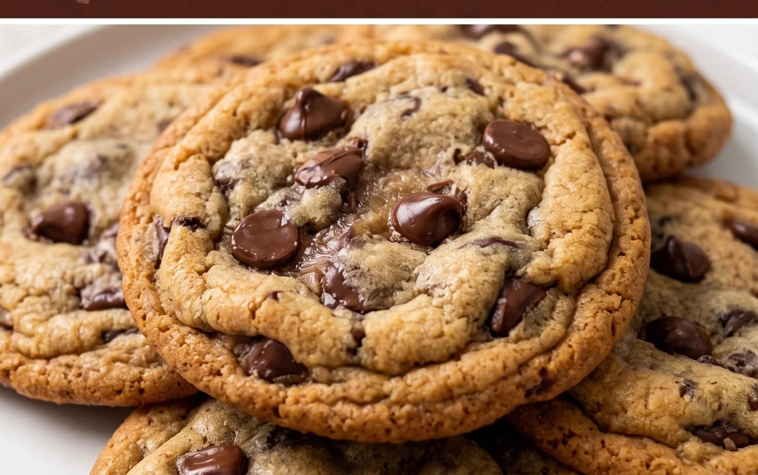 Crispy and Chewy Chocolate Chip Cookies