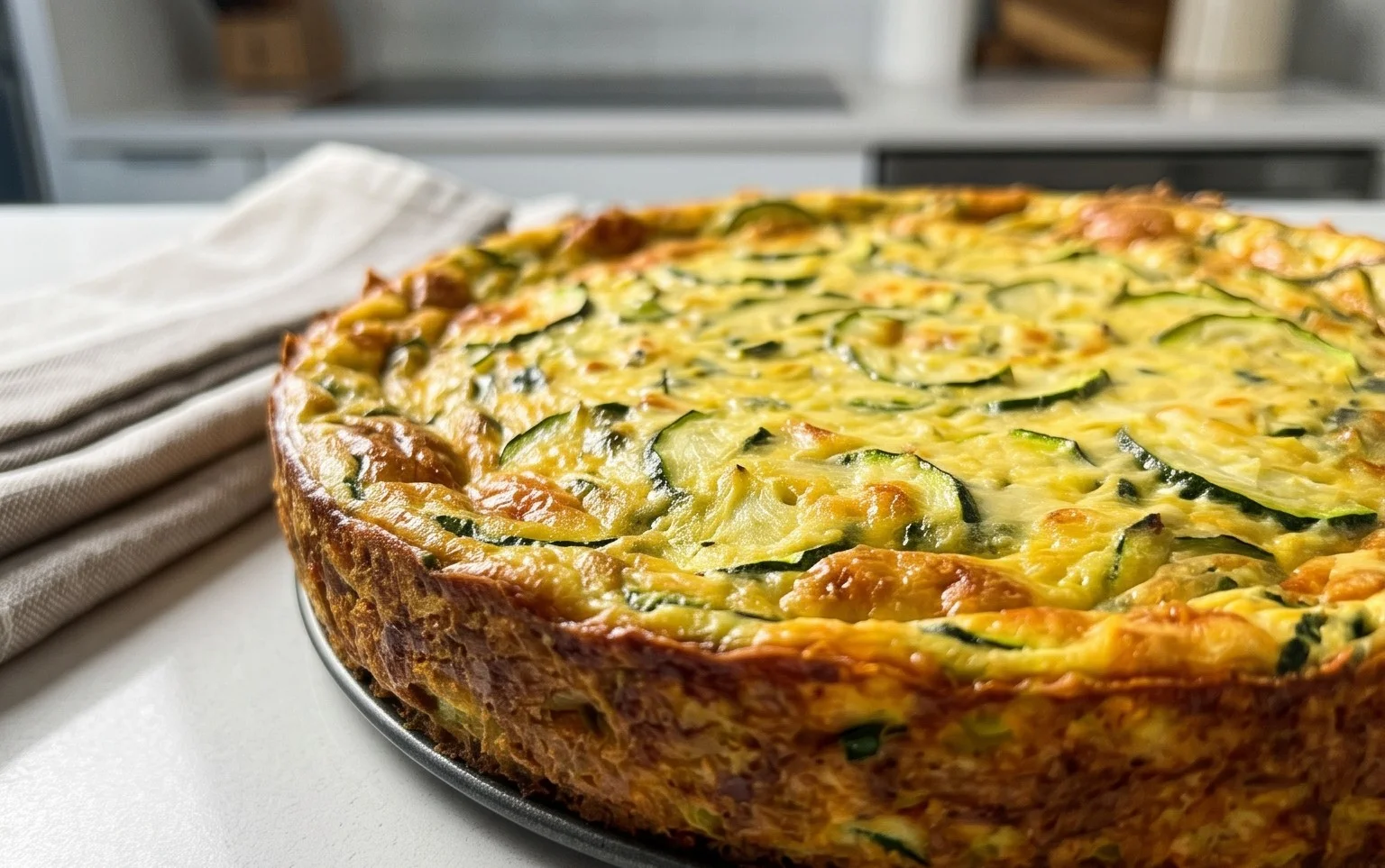 Crustless Zucchini Quiche Recipe