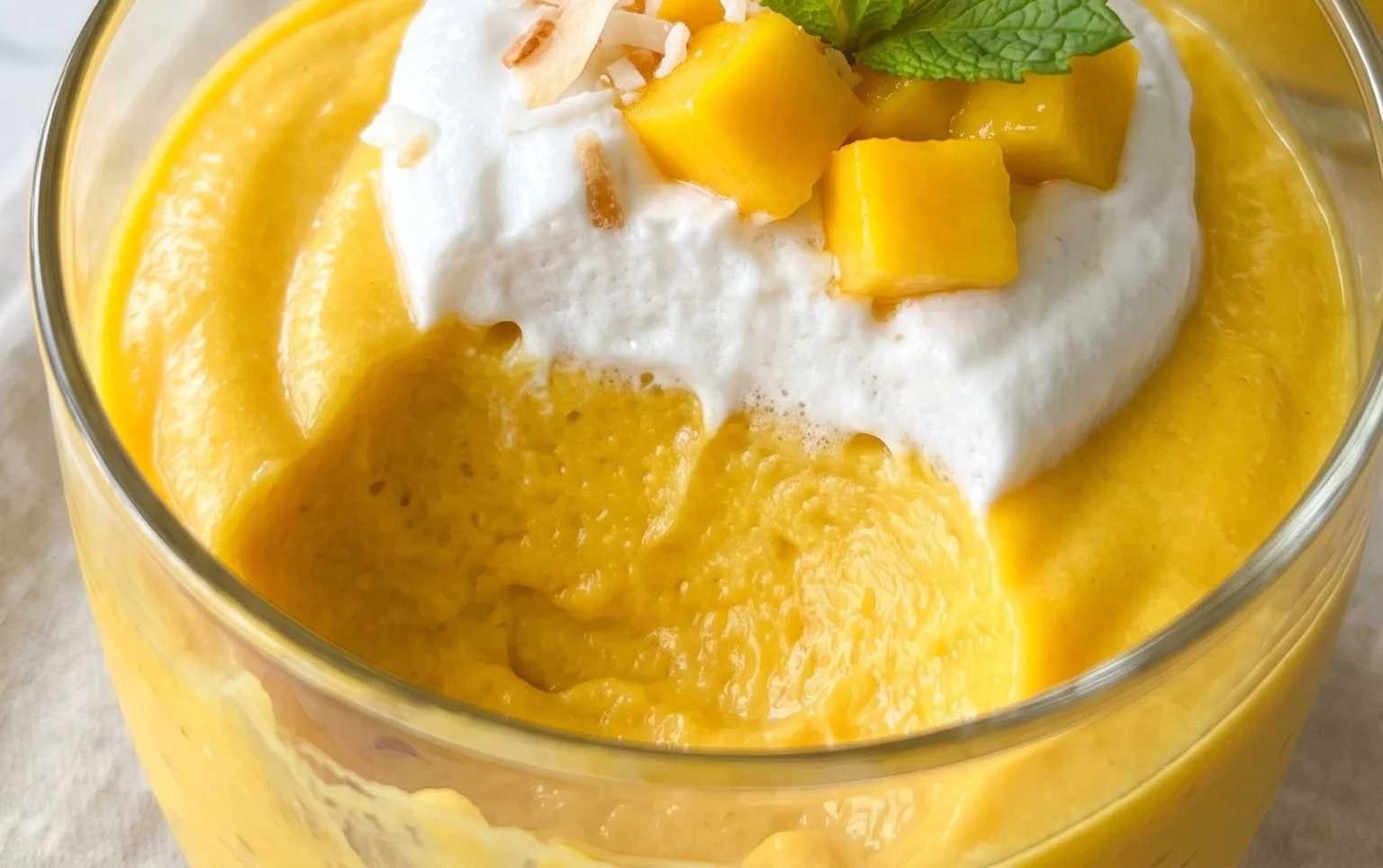 Vegan Mango Mousse