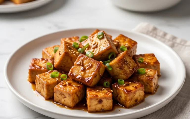 Honey Garlic Tofu
