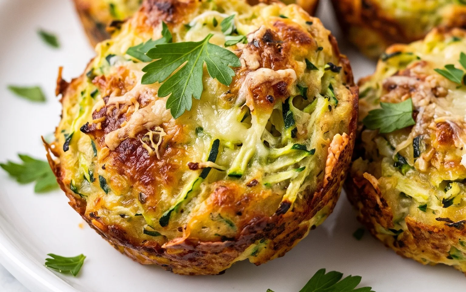 Zucchini Garlic Bites