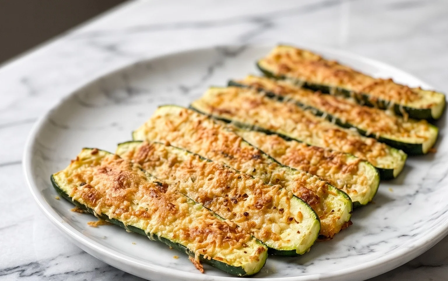 Baked Parmesan Zucchini