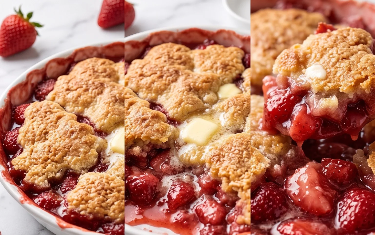 Strawberry Cobbler