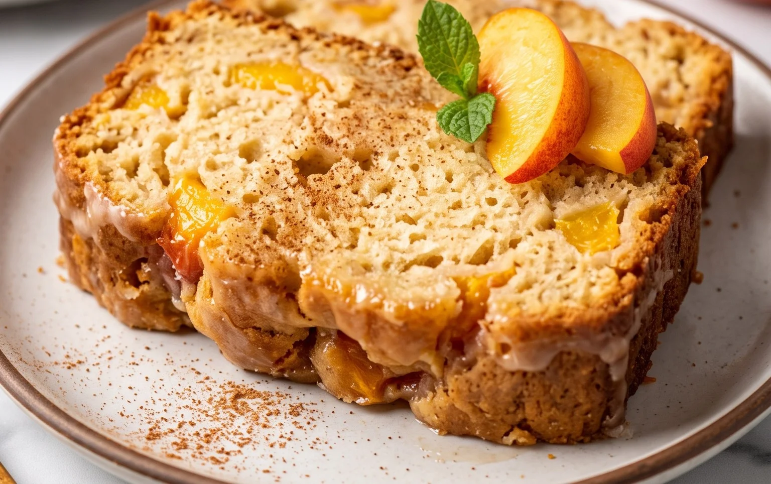 Southern Peach Bread