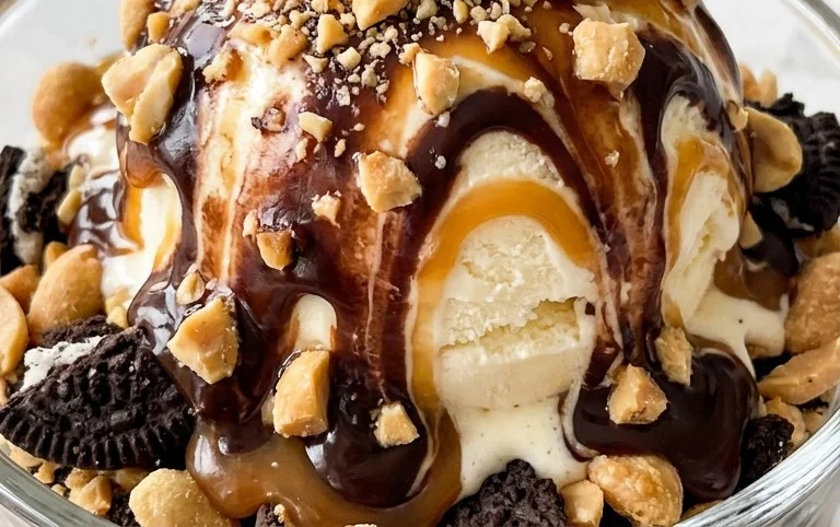 Buster Bar Ice Cream Dessert