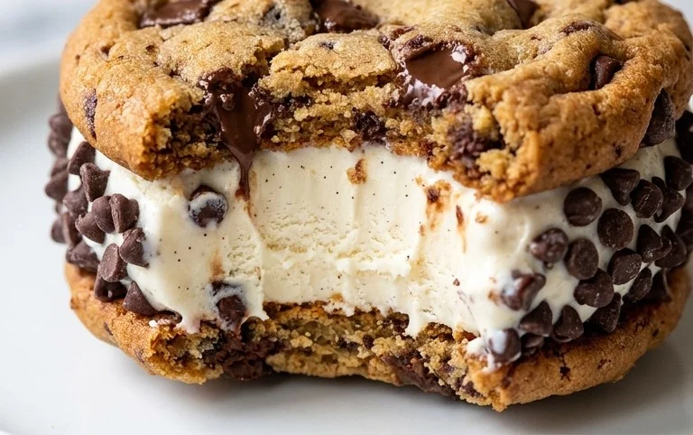 Cookie Ice Cream Sandwiches (Like a Chipwich!)