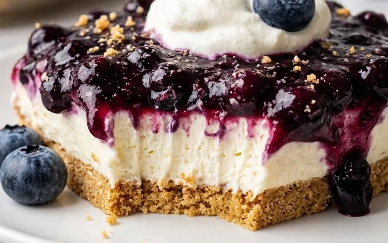 No-Bake Blueberry Yum Yum