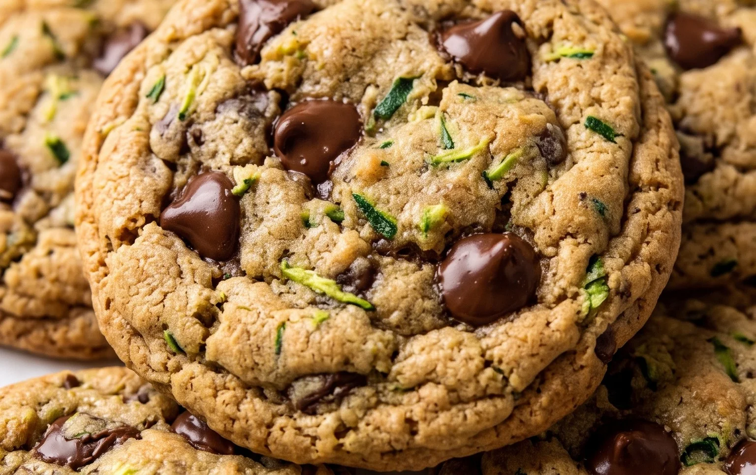 Zucchini Chocolate Chip Cookies