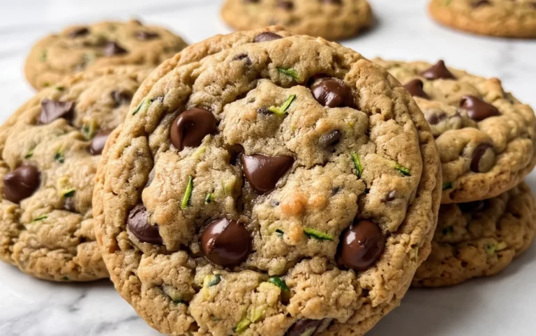 Zucchini Chocolate Chip Cookies