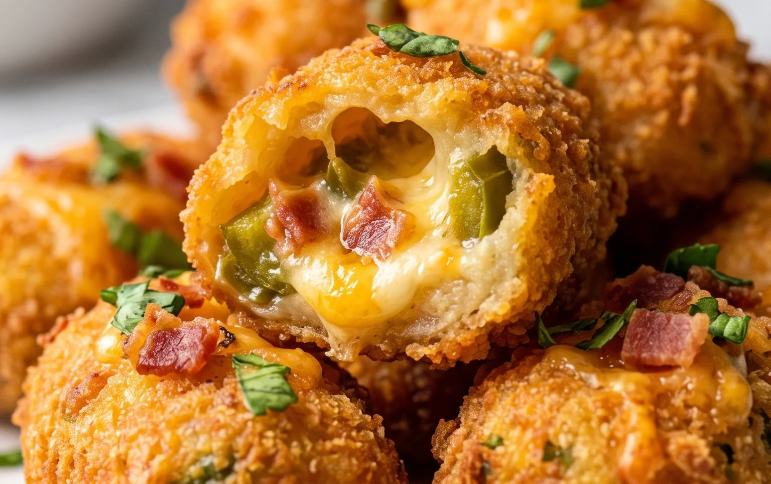 Fried Jalapeno Popper Bites