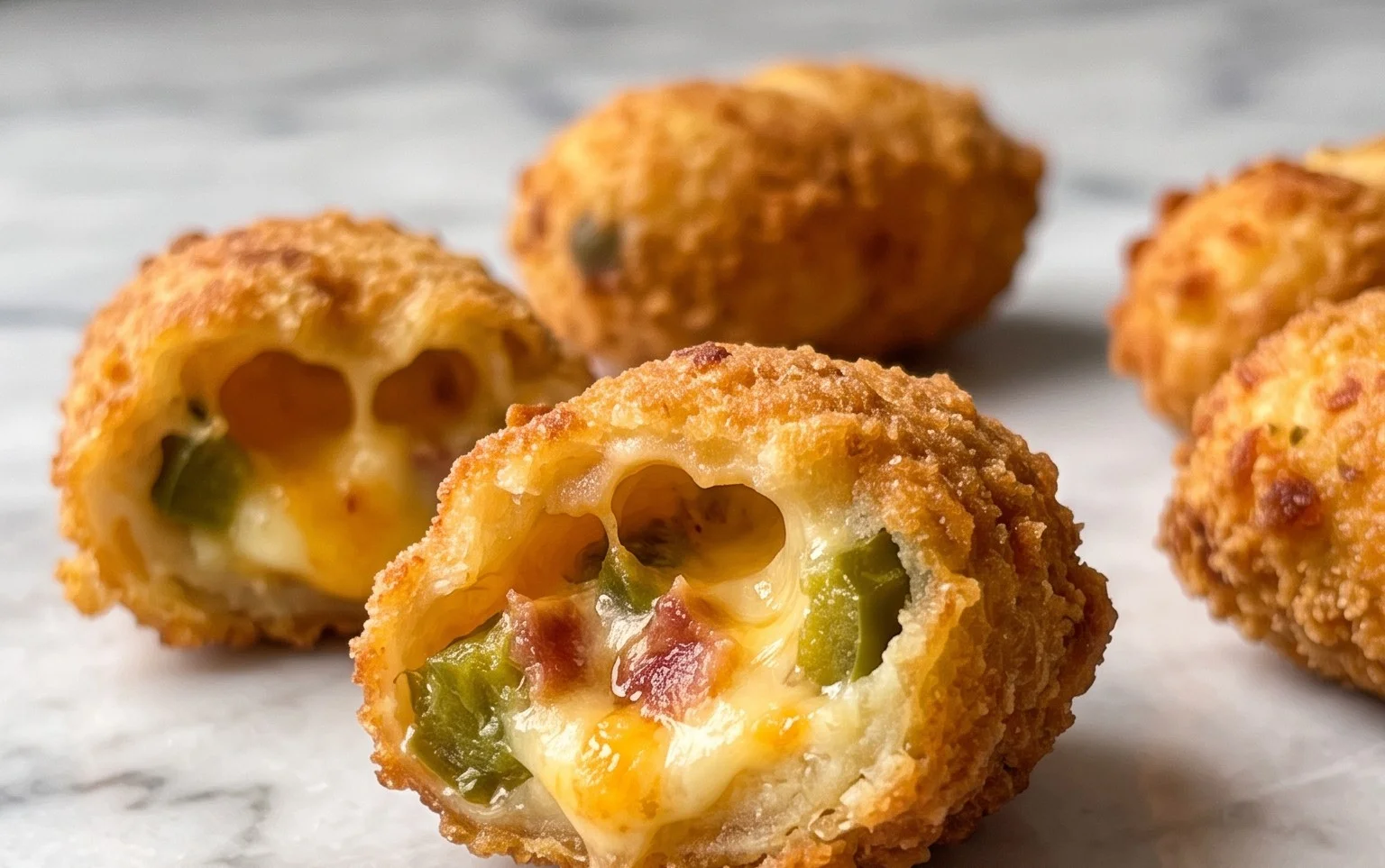 Fried Jalapeno Popper Bites