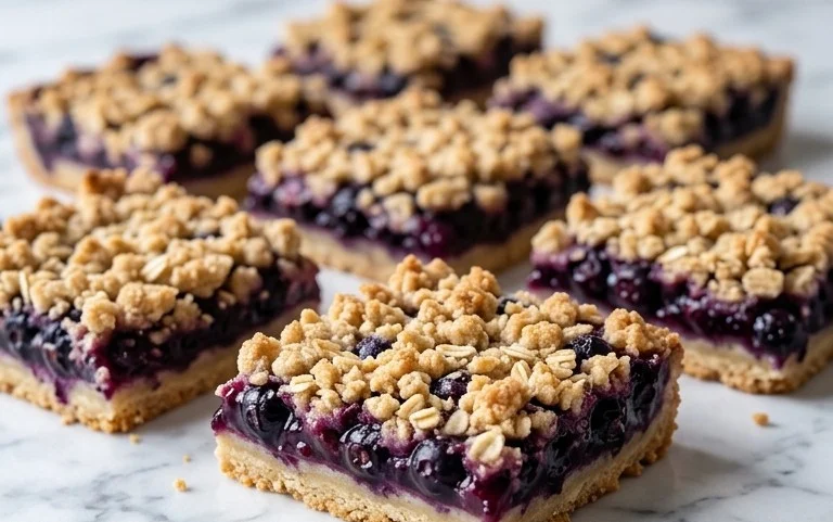 Easy Blueberry Pie Bars