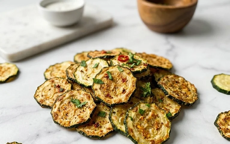 Baked Zucchini Chips